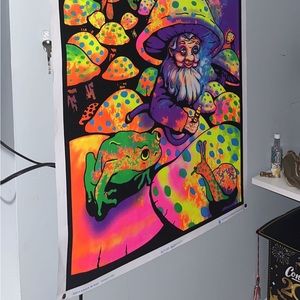 Black light poster